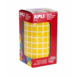 Apli Gomets Cuadrados 10 mm Amarillo - Rollo 6372 Unidades - Ideal para Escuelas y Talleres Precio: 3.50000002. SKU: B19XTQWKLC
