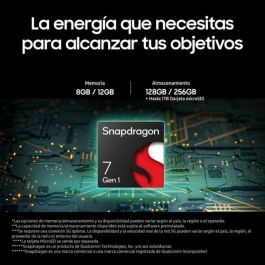 Samsung Galaxy M55 Smartphone 6.7" Super AMOLED+ FHD+ 120Hz Snapdragon 7 Gen 1 256GB 8GB RAM 5G 50MP Selfie 5000mAh Carga Rápida Negro