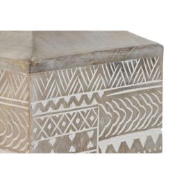 Jarron Colonial DKD Home Decor Blanco Natural 18 x 30.5 x 18 cm