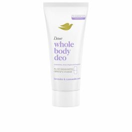 Dove Desodorante en Crema Corporal Unisex con Lavanda y Camomila, Antitranspirante sin Aluminio para Axilas, Cuerpo, Zonas Íntimas, Muslos y Pies, 75 ml