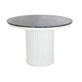 Mesa Comedor Moderno DKD Home Decor Negro Blanco 110 x 76 x 110 cm Precio: 498.49999991. SKU: B12QR5FQM4