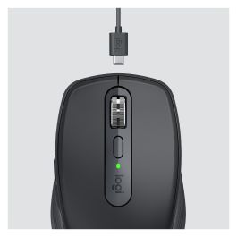 Logitech Ratón MX Anywhere 3 Inalámbrico RF + Bluetooth 4000 DPI Grafito