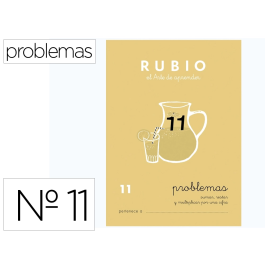 Rubio Cuaderno problemas nº 11 para el desarrollo intelectual del alumno Precio: 11.78999952. SKU: B1497S23GN
