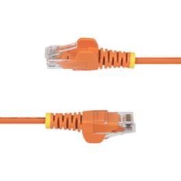 Cable RJ45 Categoría 6 FTP Rígido Startech N6PAT250CMORS Naranja 2,5 m