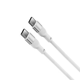 Cable USB KSIX Blanco 1 m Precio: 7.49999987. SKU: B13EM78ND8