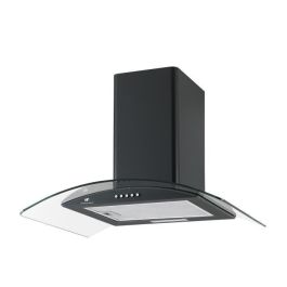 Continental Edison CEH60GB Campana Decorativa 60 cm Negro y Vidrio