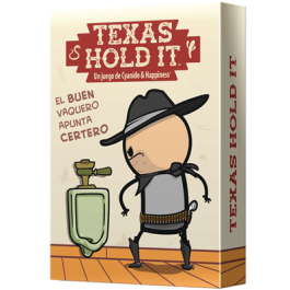 Explosm Juego Mesa Texas Hold It JHTH01ES, Juego de Mesa Temático Salvaje Oeste para 2-6 Jugadores, Partidas Rápidas de 10-15 Minutos, Humor Irreverente Precio: 12.50000059. SKU: B14C4DQBDD