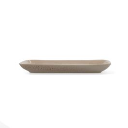 Ariane Bandeja Rectangular Porcelana Reforzada Hostelería Porous 28x14 cm Extra Resistente Antidesportillamiento Pack 6 Unidades