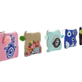 Monedero Indio DKD Home Decor Multicolor 1 x 11 x 14 cm (6 Unidades)