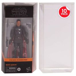 EVORETRO Set 10 Protectores para Figuras Hasbro Star Wars The Black Series, Cajas 23x12.5x5cm, Plástico PET 0.35mm Antiarañazos, Polvo Precio: 18.49999976. SKU: B1KKSJNQZK