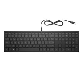 HP Pavilion 300 Teclado con Cable Delgado, Ergonómico para Precisión y Confort, Ideal Productividad (Distribución FR) Precio: 24.50000014. SKU: B1DAL4X5AK