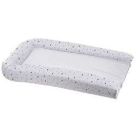 Cambiador DOMIVA PVC + 2 esponjas removibles - Blanco con estampado de estrellas Cambiador DOMIVA PVC + 2 esponjas removibles - Blanco con estampado de estrellas