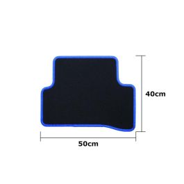 Set de Alfombrillas para Coche OCC Motorsport OCCMC0058BL Negro Mercedes W203 Clase C Sedan-CLC 5 Piezas