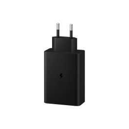 Samsung EP-T6530NBEGEU Cargador de Pared 65W Triple Puerto para Carga Rápida con 2x USB-C y 1x USB-A Negro