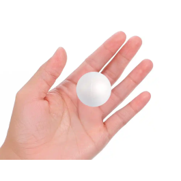 Liderpapel Bolas de Espuma Blanca 2 cm Bolsa 20 Unidades para Manualidades