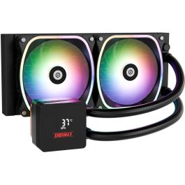 Enermax Refrigeración Líquida CPU Aquafusion II 240mm ARGB Negro Sistema Todo en Uno para Procesador