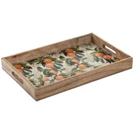 DKD Home Decor Bandeja Tropical Multicolor de Madera de Mango Lacado 43.5 x 27 x 5 cm Apto Lavavajillas Precio: 16.68999948. SKU: B1CEVX2BXE