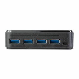 Hub USB Startech HBS304A24A Negro 5 Gbit/s