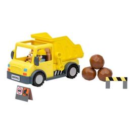 Camion bluey dump truck. incluye una figura de bingo manchada de barro y una de bluey con casco. Camion bluey dump truck. incluye una figura de bingo manchada de barro y una de bluey con casco.