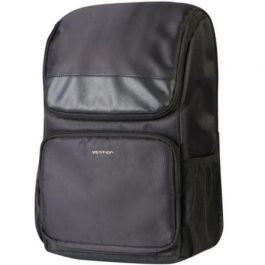 Vention KROB0 Mochila Impermeable Negra para Portátiles hasta 15.6 pulgadas, 19L de Capacidad, Material Poliéster Oxford