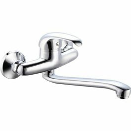 Edouard Rousseau Grifo de Cocina Mezclador Mambo Sin Ducha de Mano, Cartucho Cerámico Ø40mm, Cuerpo Latón, Mango Metal, Aireador, Gris Cromo Precio: 44.5900004. SKU: B1JLZR34R3