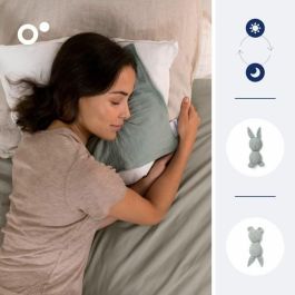 Doomoo DOO5400653010251 Edredón Bebé You&Me Reversible Reconfortante con 2 Cuerpos para Olor Padres Verde