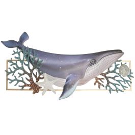 DKD Home Decor Decoracion Pared Mediterraneo Azul Marino Turquesa 5 x 40 x 80 cm (2 Unidades) Precio: 68.68999995. SKU: B18WFGY64C