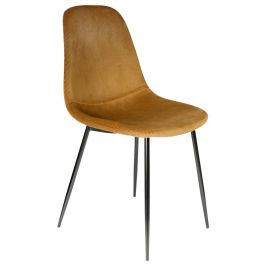 Silla Terciopelo Mostaza Giuli Home Deco Factory Precio: 49.89000005. SKU: B1F9JTD42T