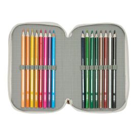 Safta Plumier Escolar Triple Cremallera 37 Piezas Minnie Mouse Minty 195x55x125 mm