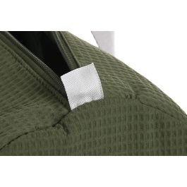 DKD Home Decor Bolso Urban 26x26x50 cm 3 Unidades Beige Verde Lila Algodon Polyester