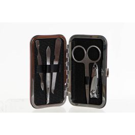 DKD Home Decor Set Manicura Moderno 5 Piezas Colores Surtidos Rosa Palo, Lila, Beige, PU Inox, 6.5x2x11 cm - Pack de 24 Unidades DKD Home Decor Set Manicura Moderno 5 Piezas Colores Surtidos Rosa Palo, Lila, Beige, PU Inox, 6.5x2x11 cm - Pack de 24 Unidades