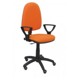 Silla Piqueras Y Crespo Ayna Brazos Fijos Mecanismo Contacto Permanente Con Regulacion De Profundidad Ruedas De Parquet Asiento Y Respaldo Tapizado Bali Naranja Precio: 138.5000001. SKU: S5702468