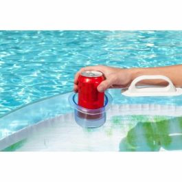 Bestway BES1695829505894 Boya Hinchable Multicolor, Diámetro 117 cm con Reposacabezas, Asas y Portavasos Bestway BES1695829505894 Boya Hinchable Multicolor, Diámetro 117 cm con Reposacabezas, Asas y Portavasos