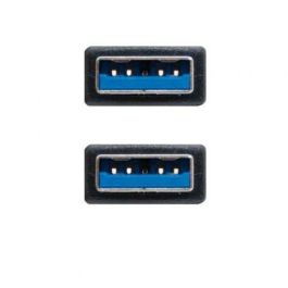 Nanocable 10.01.1001-BK Cable USB 3.0 Tipo A Macho a Macho, 1 metro, Negro, 5Gbps Nanocable 10.01.1001-BK Cable USB 3.0 Tipo A Macho a Macho, 1 metro, Negro, 5Gbps
