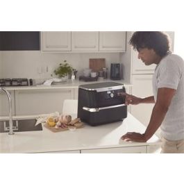 Ninja AF500EU Freidora de Aire Caliente Doble 10.4L para 8 personas