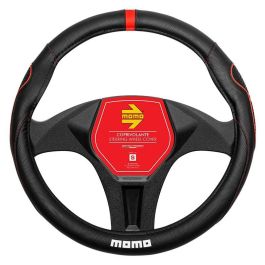 Momo MOMLSWC014BRS Funda Volante Supergrip Piel sintética Negro/Rojo Pequeño 36.5-37.9 cm Precio: 21.58999975. SKU: B1EM9QM3TC