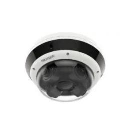Hikvision Cámara Multisensor 4MP 2.8-12mm Antivandálica IR30 WDR IK10 IP67 PoE. Audio y Alarma