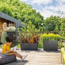 Deroma 9EV14SZ Muret Haut como R Altura 78 cm Antracita