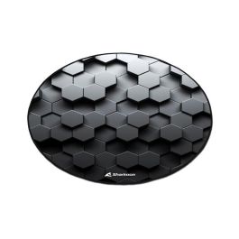 Sharkoon SKILLER SFM11 Alfombra Protectora de Suelo Diseño Hexagonal 3D con Efecto Hiperrealista para Suelos Delicados 5mm