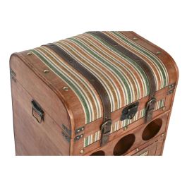 Botellero Colonial DKD Home Decor Marron Multicolor 35.5 x 71 x 40 cm