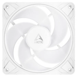 Arctic P12 Pro Reverse A-RGB Ventilador 12cm Blanco Flujo de Aire Invertido para Entrada de Aire PWM 3000 rpm 73 cfm 4.5 mm H2O FDB PST 6 años garantía