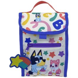 CYP BRANDS Bolsa Merienda Bluey Rainbow Isótermica 17x10x24cm Poliéster con Asa Superior y Bolsillo Central Precio: 11.49999972. SKU: B14TG266M8
