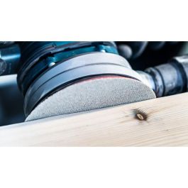 Bosch M480 Expert Netzschleifscheibe Lija de malla, K220, 125mm, para lijadora rotorbital, madera, pintura, 5 unidades