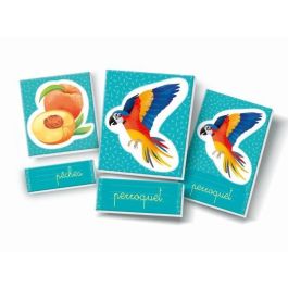 Clementoni CLE8005125527953 Montessori Palabras en Imágenes - Juego Educativo Desarrollando Léxico - Para Niños 3+ Años