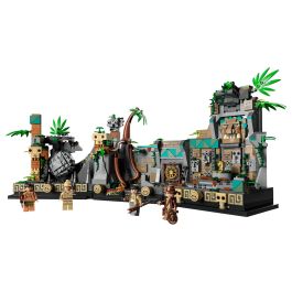 LEGO Indiana Jones 77015 Templo del Ídolo Dorado - Set de Construcción de 1545 Piezas para Adultos 18+