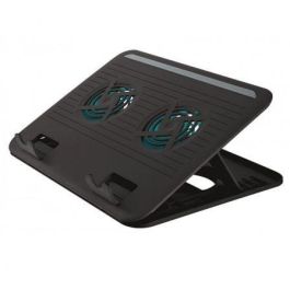 Trust 17866 Soporte Refrigerante Cyclone para Portátiles hasta 15.6", 2 Ventiladores Silenciosos, USB, Altura Ajustable Precio: 27.50000033. SKU: S7604862
