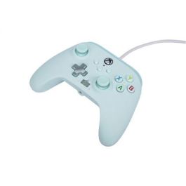 Power A Mando con Cable XBGP0004-01 para Xbox Series X/S Azul Algodón de Azúcar con Licencia Oficial Xbox