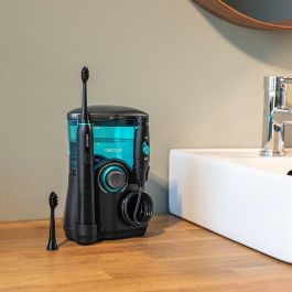 Cepillo de Dientes Eléctrico + Irrigador Dental Cecotec ToothCare Jet Clean Azul Negro