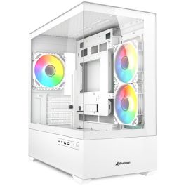 Sharkoon MK6 RGB Midi Tower Micro-ATX Negro con Cristal Templado, 3 Ventiladores RGB Preinstalados, Flujo de Aire Optimizado y Soporte Placas BTF USB-C Precio: 96.58999966. SKU: B1DL8T3H5S