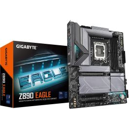 GIGABYTE Z890 EAGLE Placa Base Intel Z890 LGA 1851 ATX, DDR5 hasta 8800MHz, PCIe 5.0 M.2, LAN 2.5GbE, USB4, p/ Intel Core Ultra (Serie 2) Precio: 245.50000002. SKU: B1856HWKFM
